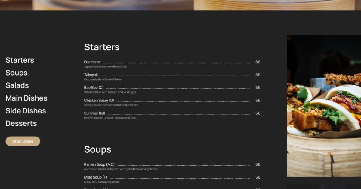 Online QR Menu για Καταστήματα Εστίασης